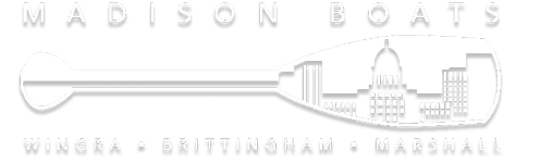 Madison Boats logo white